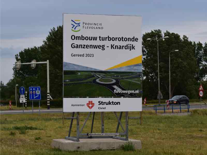 Werkzaamheden rondom turborotonde gestart