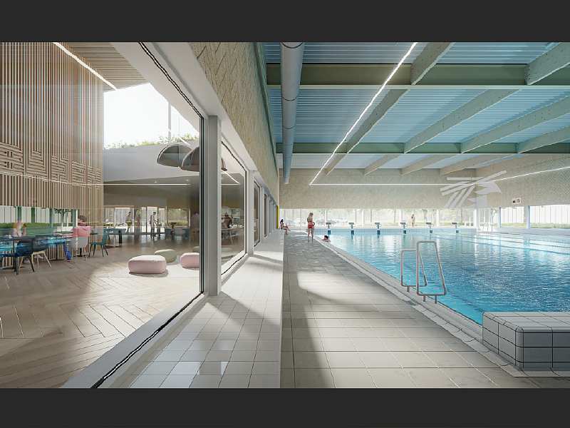Nieuwbouw sportcomplex Het Baken
