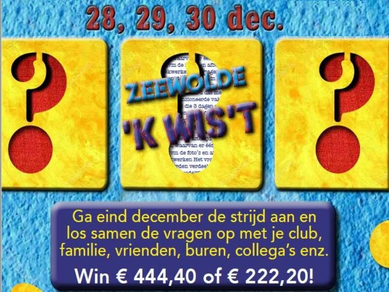Inschrijving ‘K WIS’T 2020 van start