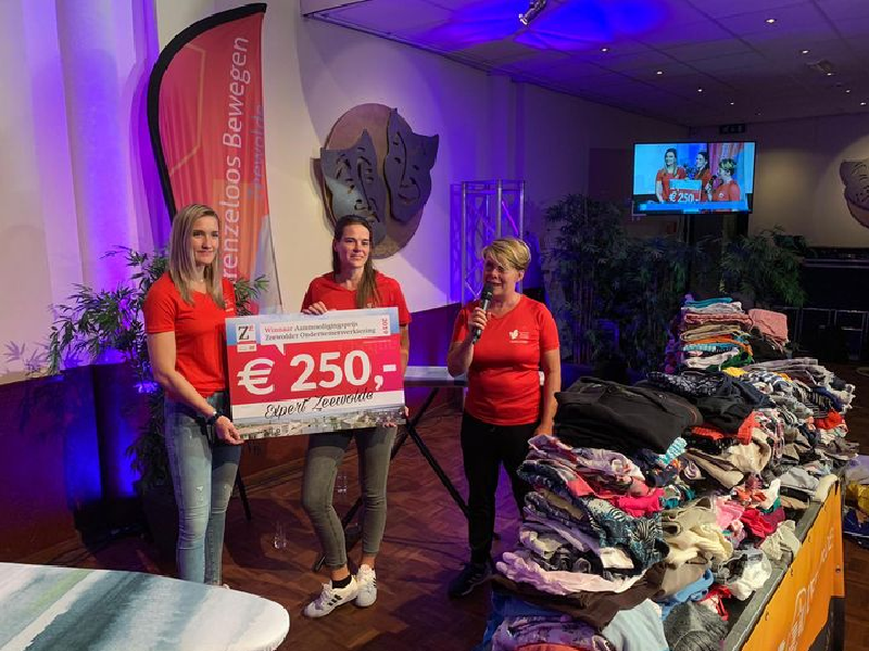 Grenzeloos Bewegen strijkt 250 euro op