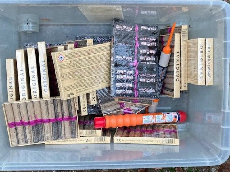 Illegaal vuurwerk aangetroffen