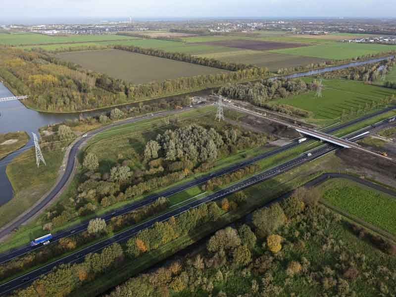 Nieuwe aansluiting 9 op de A6 en de N727 open