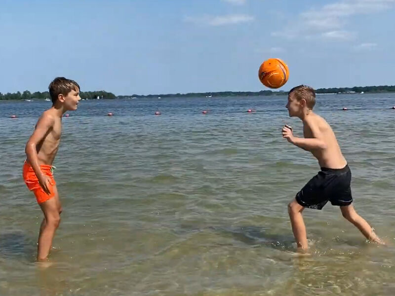 Naar het strand van Zeewolde
