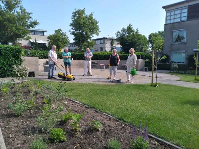 Een nieuwe binnentuin voor Buitendijk 