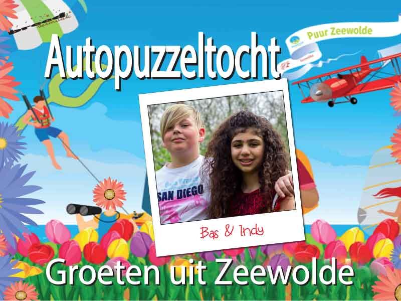 “Groeten uit Zeewolde” – dé autopuzzeltocht voor het hele gezin!