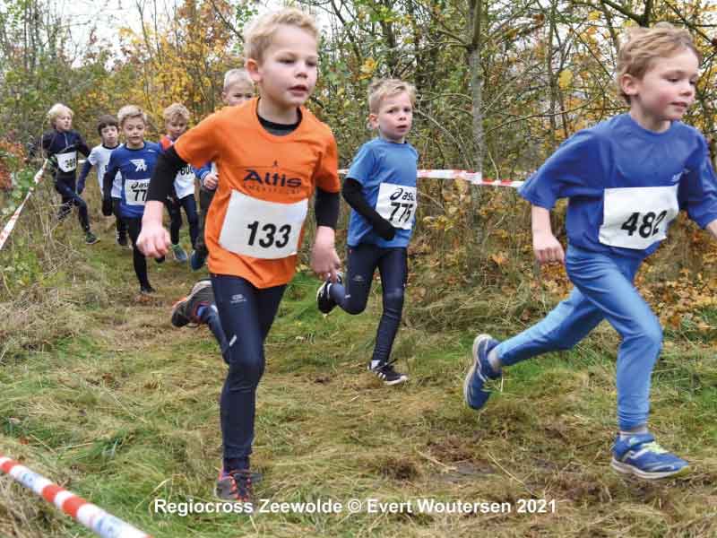 Zeewolde podium regionale jeugdcross