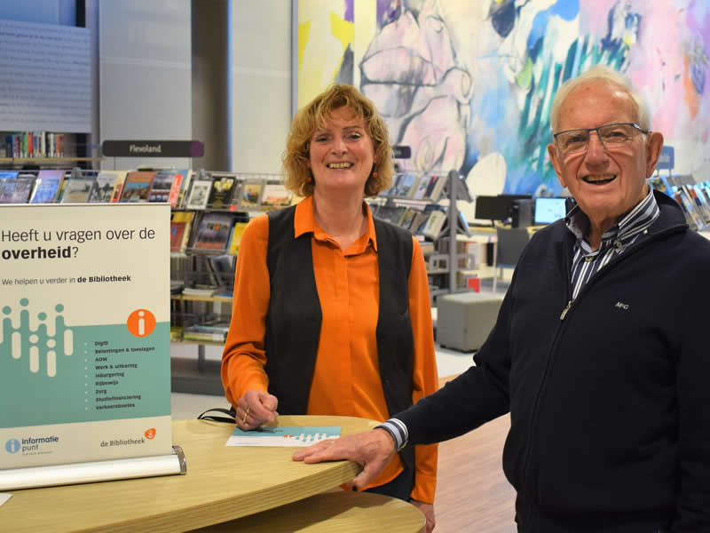 Bibliotheek start met het Informatiepunt Digitale Overheid