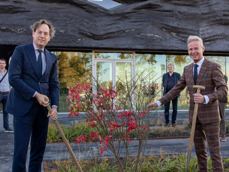 Wuivende grassen gaan Zuiderzee-sfeer geven aan paviljoen Food Forum