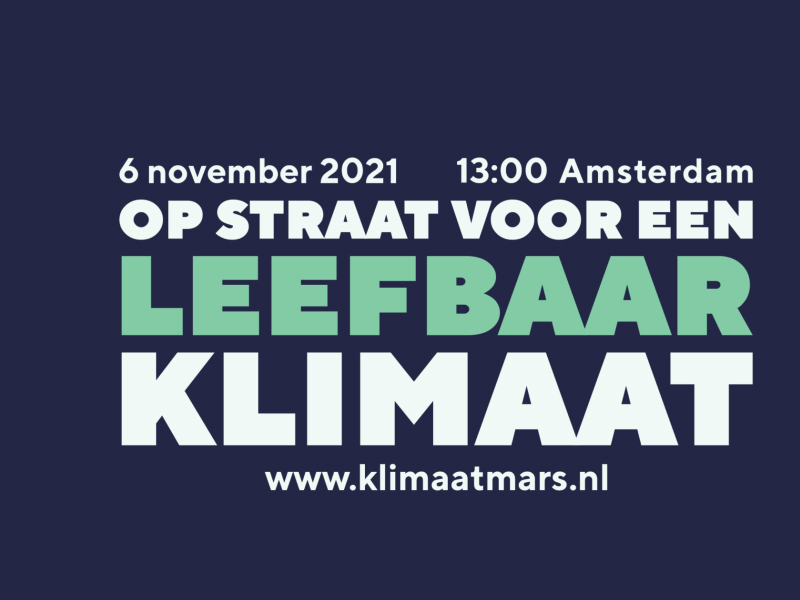 Klimaat op straat voor een leefbaar kliaat