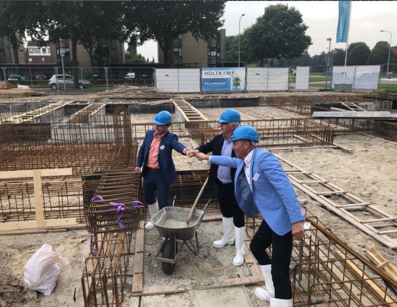 Project bouw Admiraal en Adjudant in gang geschoten