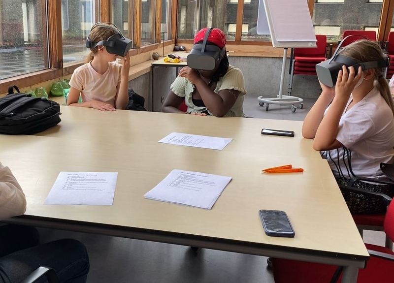 VR-bril biedt jongeren uniek kijkje op de wereld