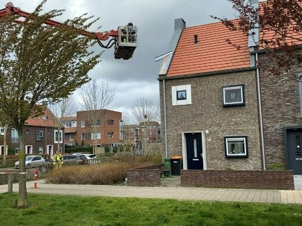 Harde wind veroorzaakt problemen in Wijenburg