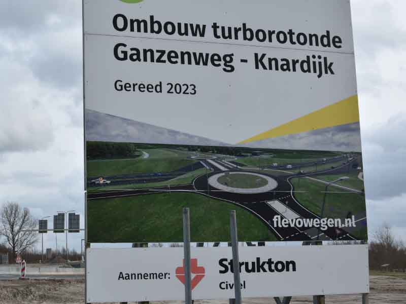 Knardijk en Harderdijk weer vrijgegeven voor verkeer