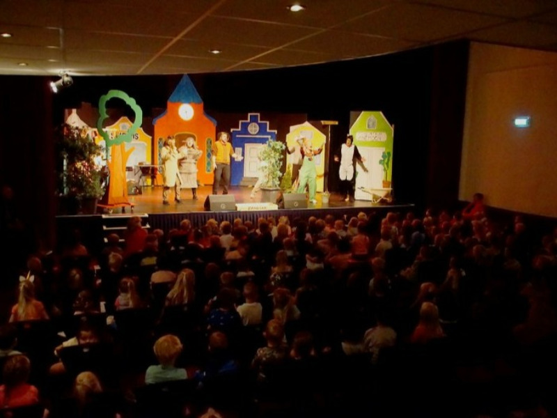 Kinderen genoten van de Bende van het Babbelplein