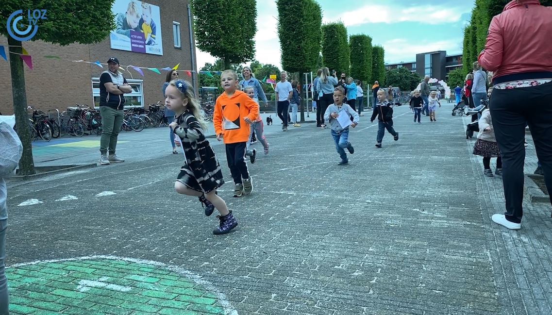 Sponsorloop op jubilerende school De Toermalijn