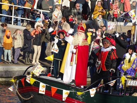 Sinterklaas komt aan in Zeewolde