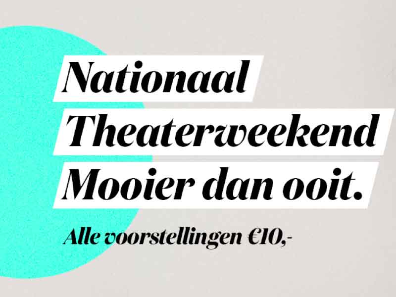 Ga mee op Blind Date tijdens het Nationaal Theaterweekend 27 t/m 29 januari 2023