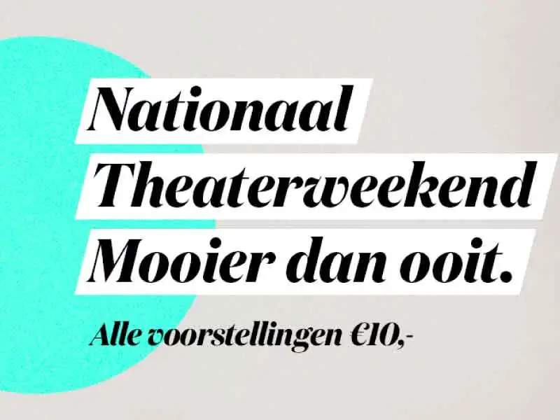 Ga mee op Blind Date tijdens het Nationaal Theaterweekend 27 t/m 29 januari 2023