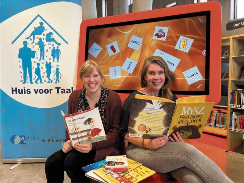 FlevoMeer Bibliotheek Zeewolde  start met Huis voor Taal Junior 