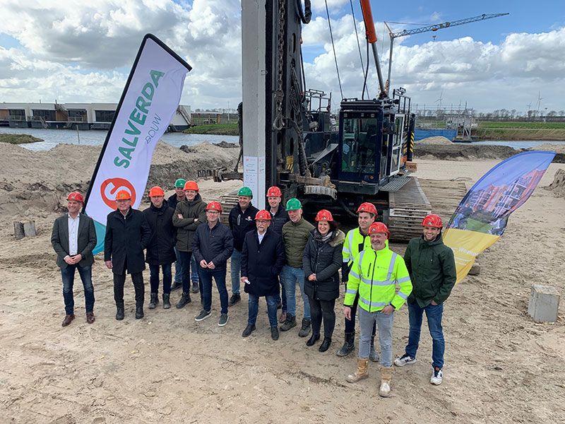 Feestelijk start bouw appartementencomplex Mosselhof