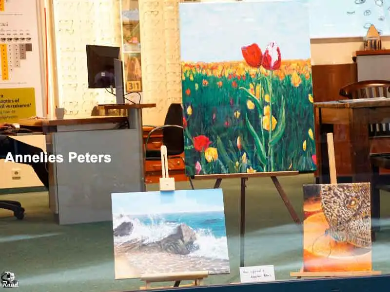 OPROEP: Tulpenkunst in de etalage