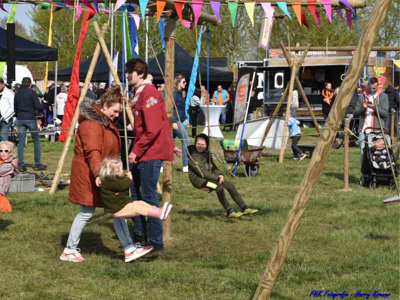 Scouting heeft het weer voor elkaar op Koningsdag