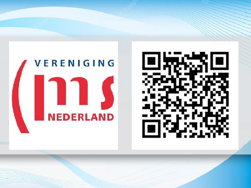 qr code voor donaties aan MS stichting / fonds 