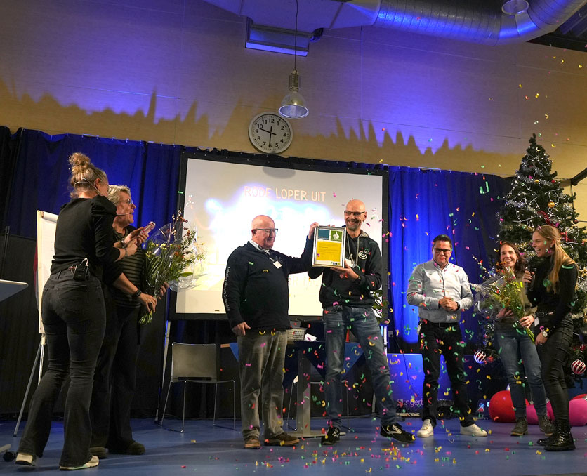 LOZ vrijwilligers met het NOV keurmerk