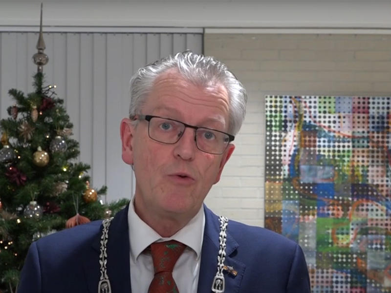 Burgemeester Gerrit Jan Gorter