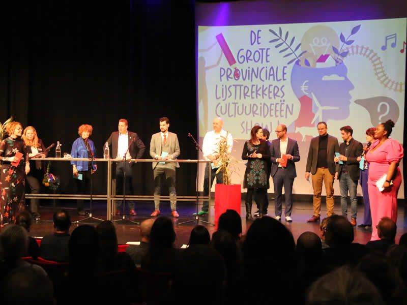 Culturele educatie als verbindende factor tijdens provinciale lijsttrekkers debat 