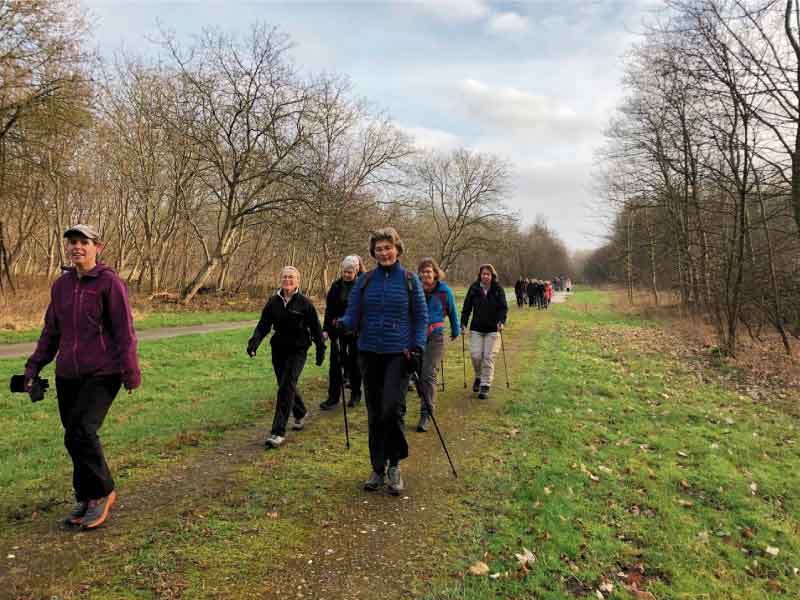 Wandeltocht met Zeewolde Atletiek op zaterdag 4 maart