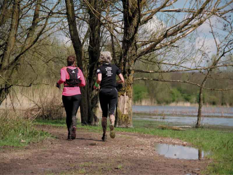 Proeven aan Trailrunning bij Zeewolde Atletiek