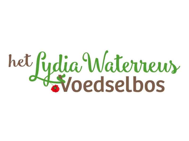 Het logo van het Lydia Waterreus Voedselbos