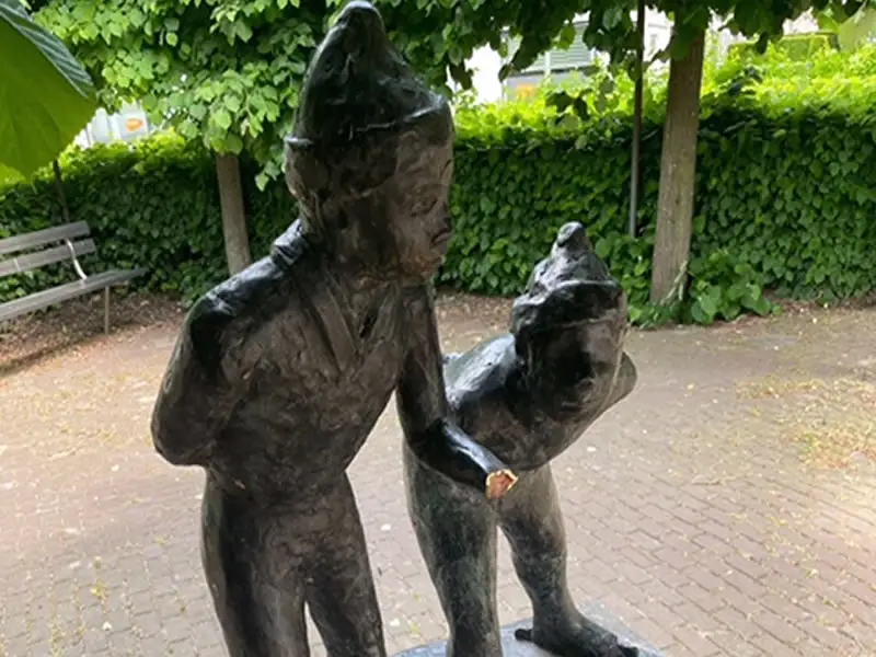 schaatsertjes hersteld en teruggeplaatst