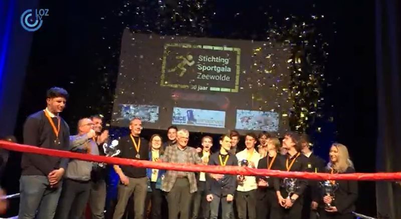 Feest en acrobatiek bij Sportgala Zeewolde