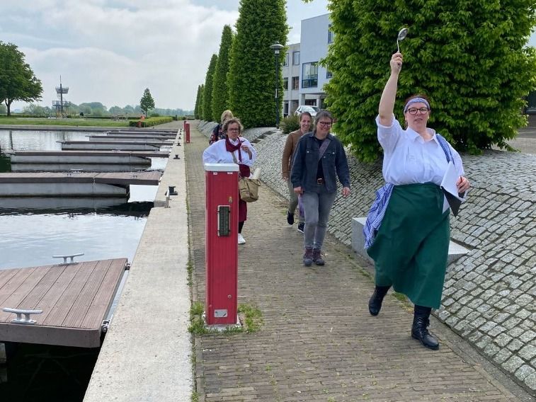 Ludieke dorpswandeling door Zeewolde