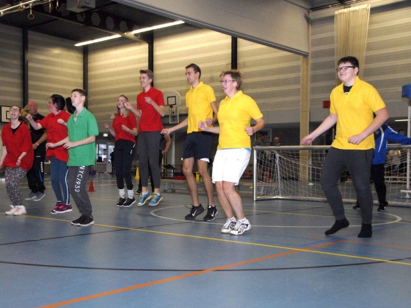 Beweegfestijn voor deelnemers met een beperking