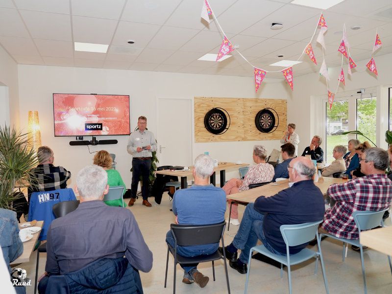 Save the date: 24 oktober Sportcafé