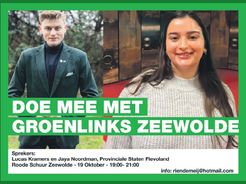 Groen links in gesprek met jongeren