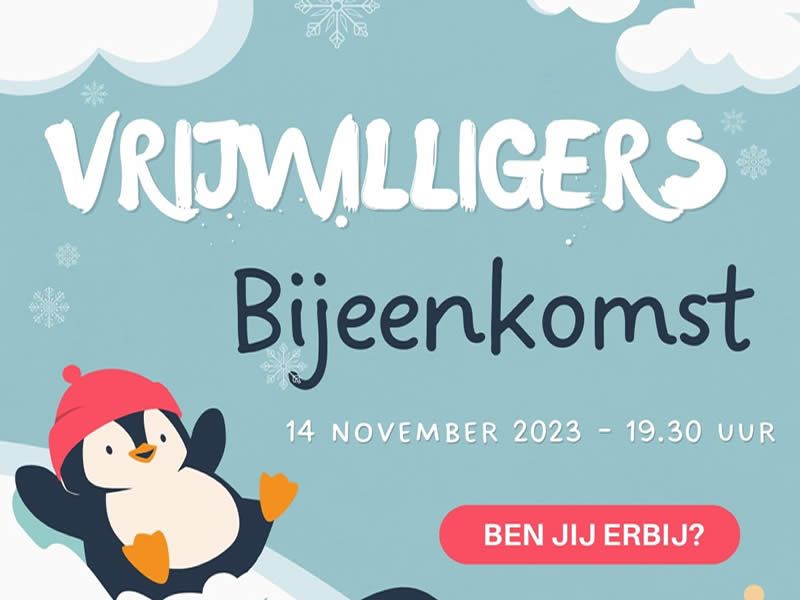 Vrijwilligers gezocht voor Zeewolde Winterwold. Kom 14 november naar de info-avond.