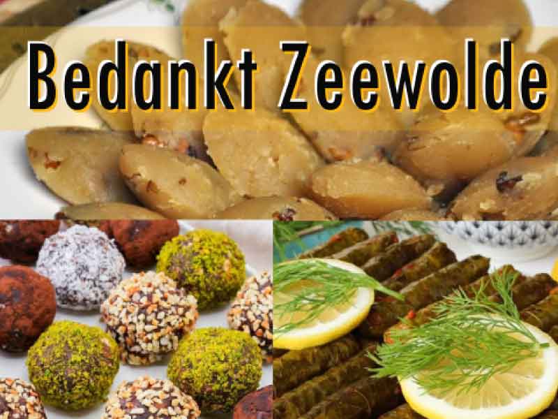 Compilatie van allemaal turkse gerechtjes