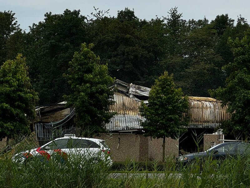 Oorzaak brand manege baardmeesweg blijft onbekend