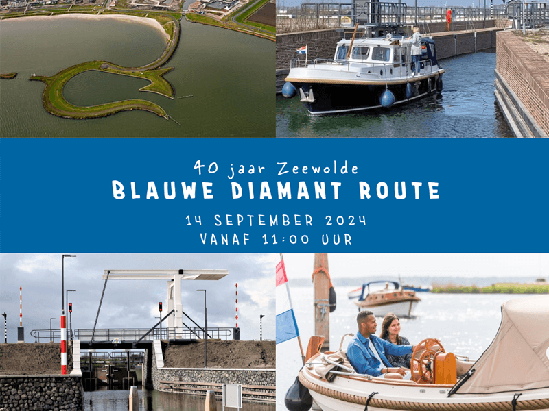 aankondiging blauwe diamant route 