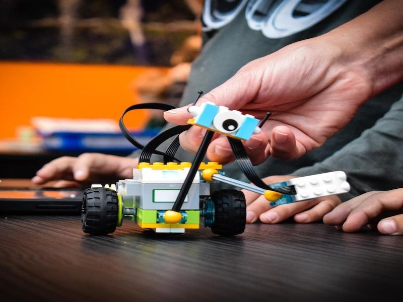 Bouw je eigen robot met LEGO WeDo