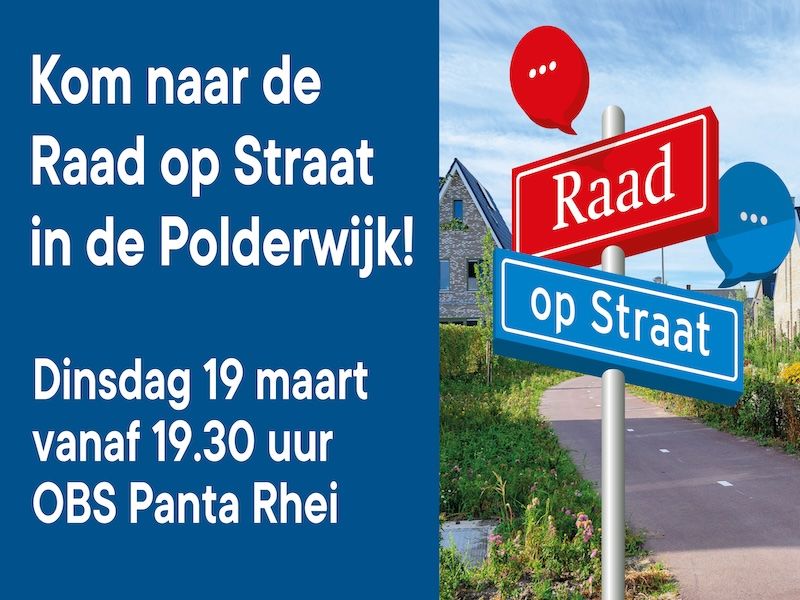 Raad op Straat in de Polderwijk