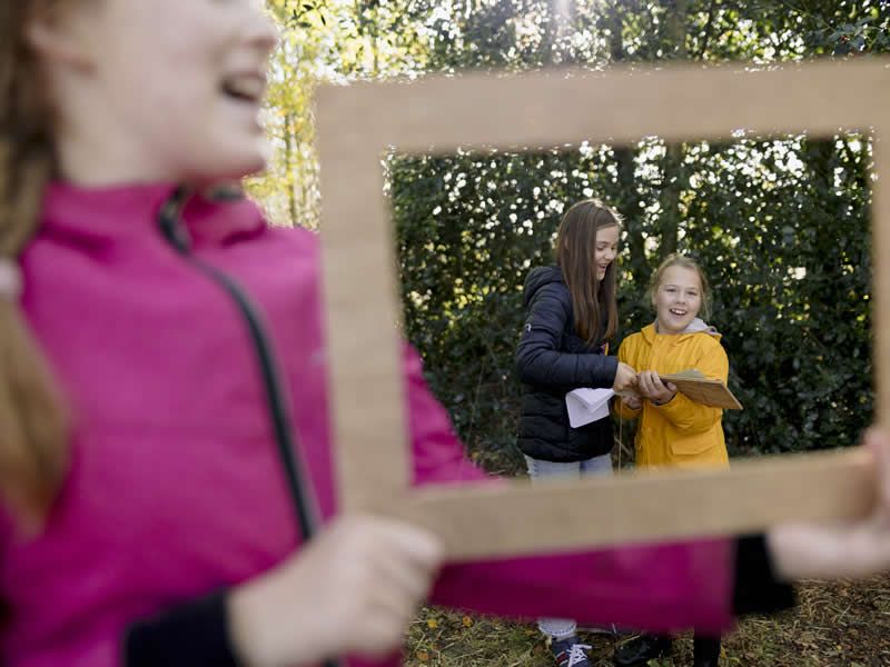 kinderen in de natuur
