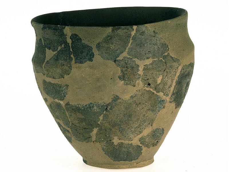 Een pot van aardewerk