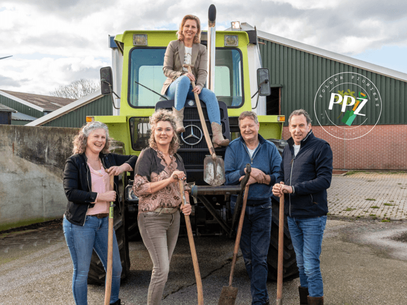 Grootse reunie Polderpioniers in Feesttent