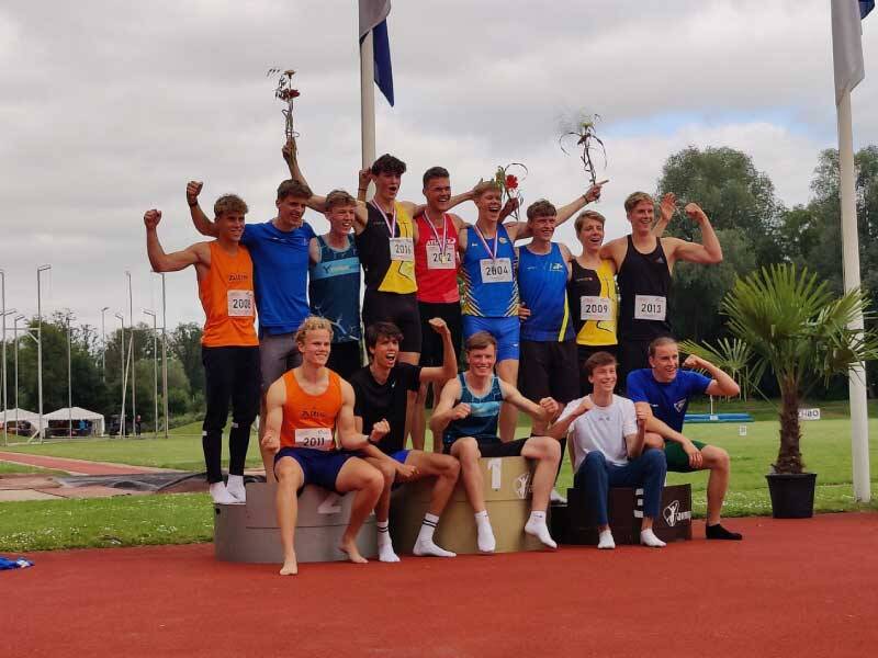 NK Meerkamp Atletiek met een knallende afloop