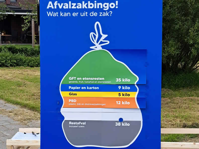 Afvalscheiding acties in Zeewolde moeten bewustwording opleveren